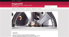 Desktop Screenshot of haagised.ee